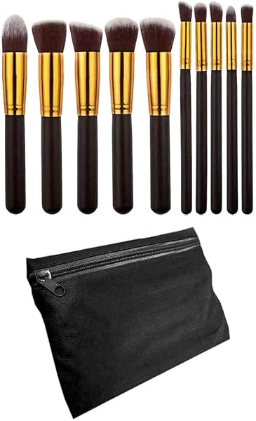 10 Pincéis Kabuki Kit de Maquiagem