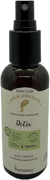 Água Termal Detox Via Aroma 120 ml