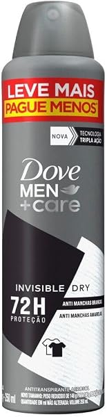 Antitranspirante Aerosol Dove Men+Care Invisible Dry