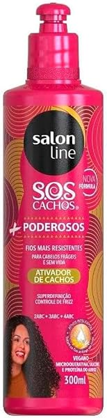 Ativador de Cachos SOS Cachos + Poderosos Salon Line
