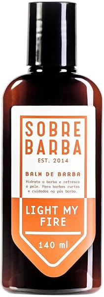 Balm de Barba Light My Fire Sobrebarba Laranja