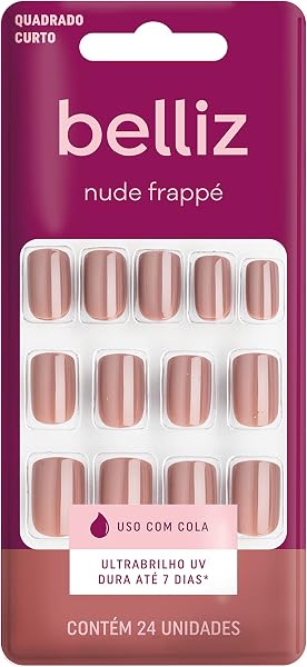 Belliz Unhas Nude Frappe