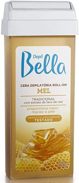 Cera Refil Roll-On Mel Depil Bella