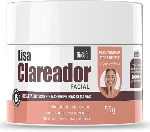 Clareador Facial Bio Soft