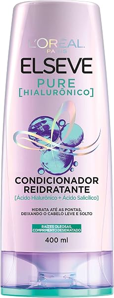 Condicionador L'Oréal Paris Elseve Pure Hialurônico