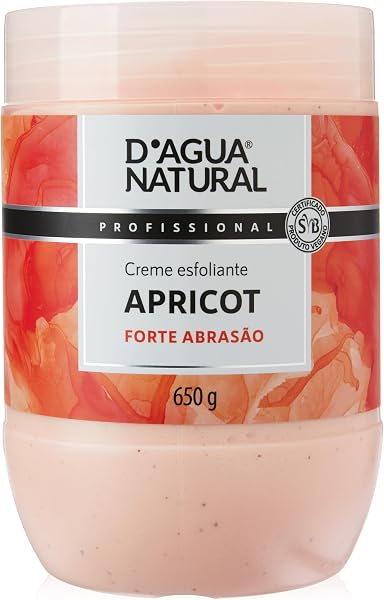 D'Água Natural Creme Esfoliante Apricot