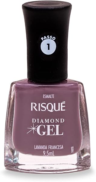 Esmalte Risqué Diamond Gel Lavanda Francesa