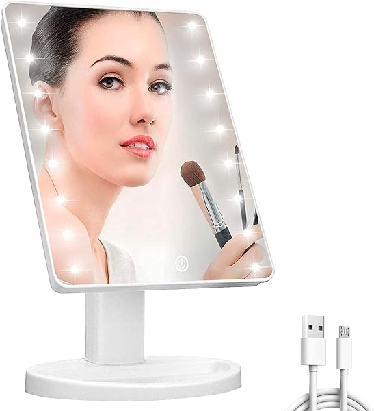 Espelho Casita com LED Portátil