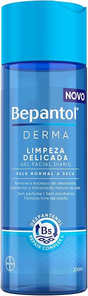 Gel de Limpeza Facial Bepantol Derma