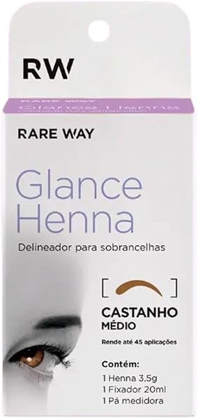 Henna Para Sobrancelha Rare Way