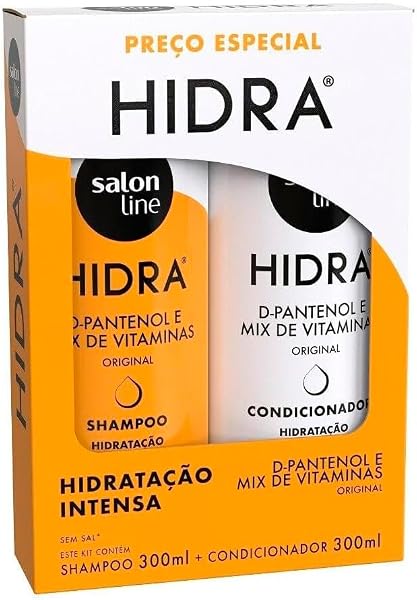 Kit Shampoo e Condicionador Hidra Salon Line