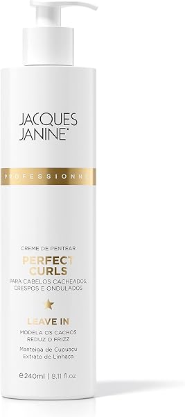 Leave-In Finalizador Ativador de Cachos Jacques Janine