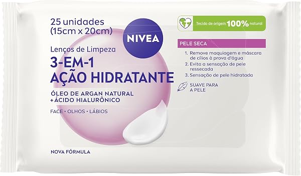 Lenço Demaquilante Facial NIVEA
