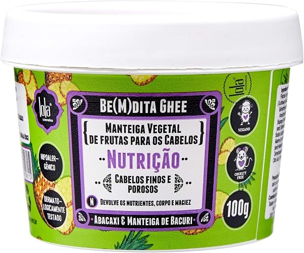 Lola Cosmetics Be(m)Dita Ghee Nutrição Abacaxi