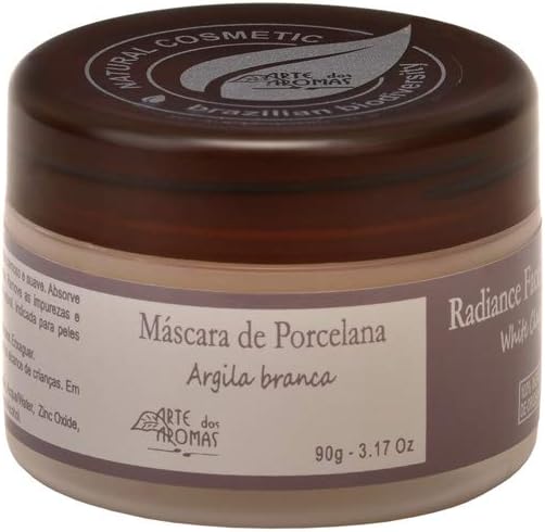 Máscara Argila Branca Natural Arte dos Aromas