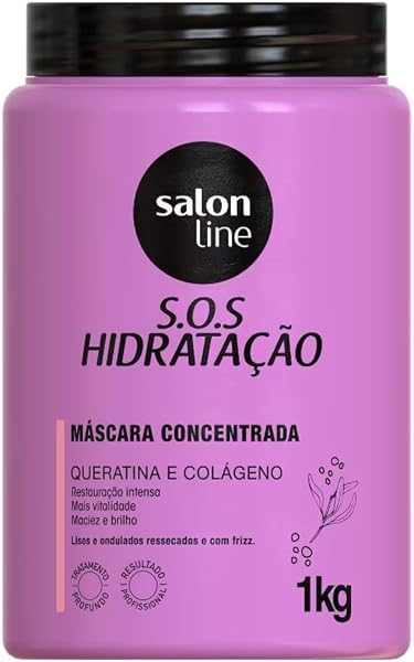 Máscara Capilar SOS Hidratação Salon Line