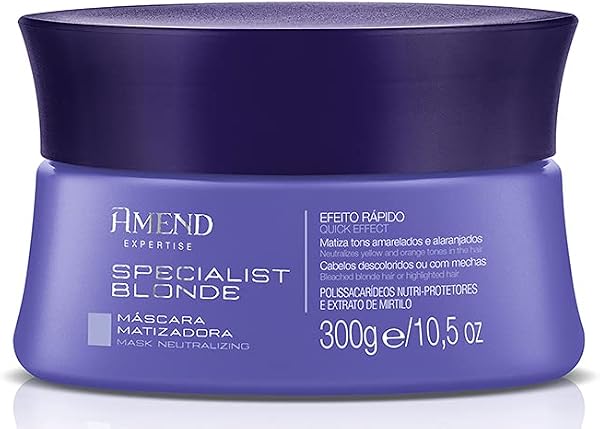 Máscara Matizadora Specialist Blonde Amend