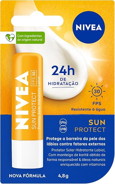NIVEA Protetor Solar Labial Sun Protect FPS 30