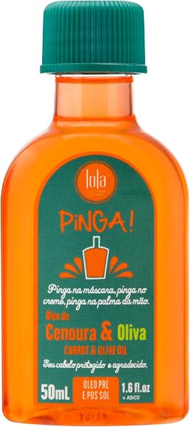Pinga Cenoura e Oliva Lola Cosmetics