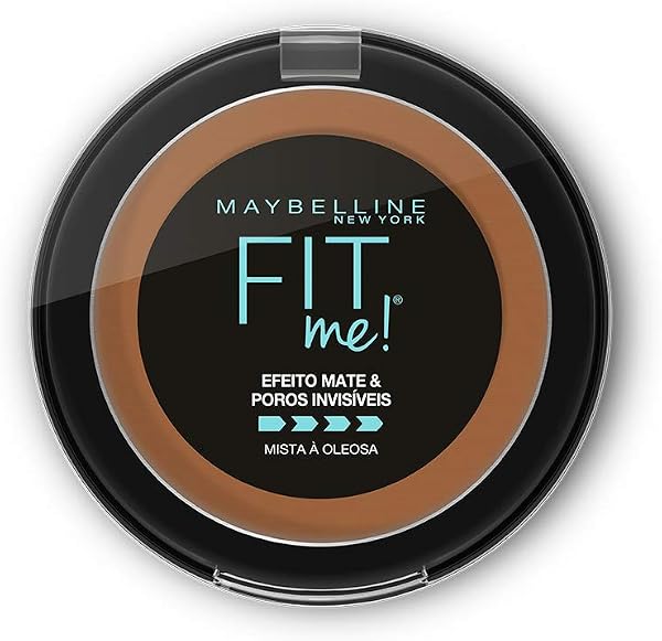 Pó Compacto Efeito Matte Maybelline Fit Me