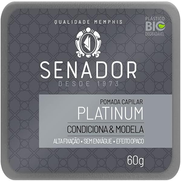 Pomada Capilar Platinum Senador