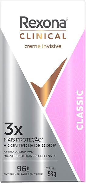 Rexona Clinical Antitranspirante Creme Classic