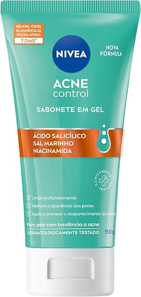Sabonete Facial em Gel Acne Control Nivea