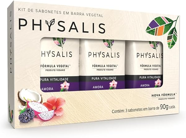 Sabonete Vegano Physalis Pura Vitalidade