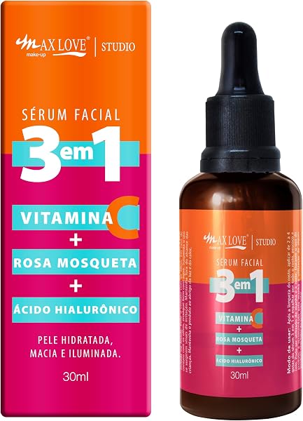 Sérum Facial 3 em 1 Max Love