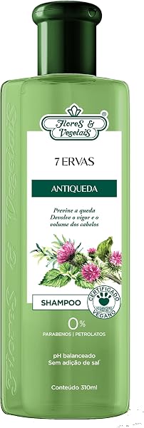 Shampoo 7 Ervas Antiqueda