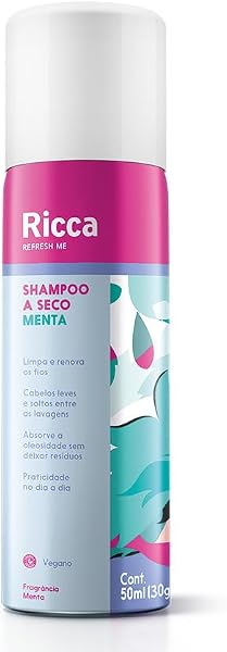 Shampoo a Seco Menta Ricca