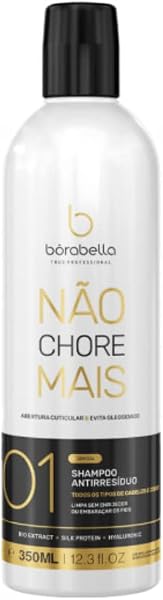 Shampoo Antirresíduo Não Chore Mais Borabella