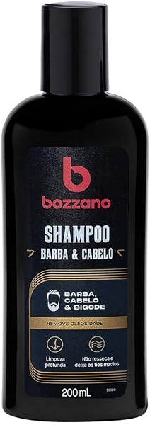 Shampoo Bozzano para Barba, Cabelo e Bigode