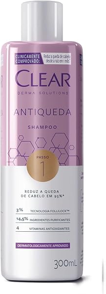 Shampoo Clear Antiqueda Derma Solutions