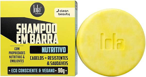Shampoo em Barra Nutritivo Lola Cosmetics