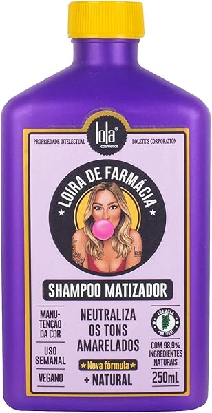 Shampoo Matizador Lola Cosmetics Loira de Farmácia