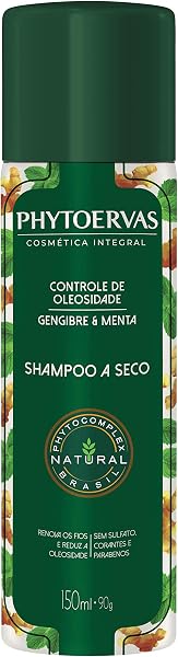 Shampoo Seco Controle Oleosidade Phytoervas