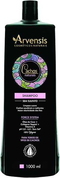Shampoo Sem Sulfato Arvensis