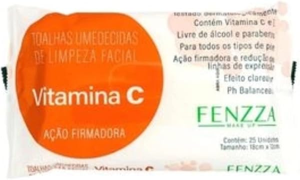 Toalha Umedecida Vitamina C Fenzza