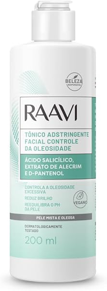 Tônico Controle Oleosidade Raavi