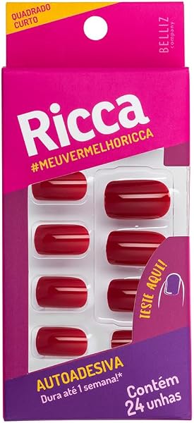 Unhas Auto Adesiva Ricca