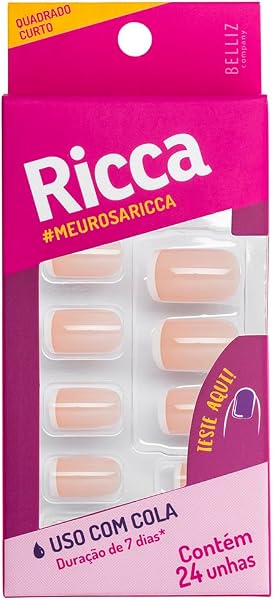 Unhas Francesinha Ricca