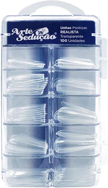 Unhas Transparente Arte Sedução