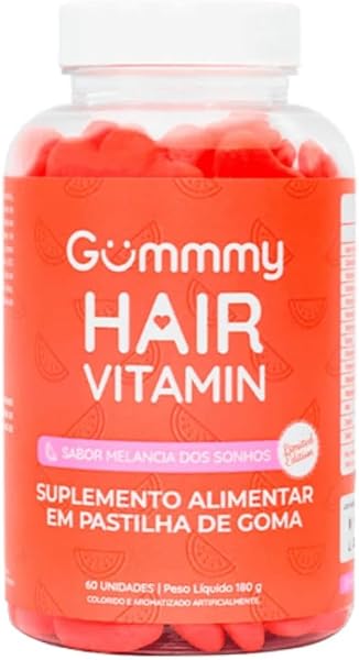 Vitaminas Gummy para Cabelo